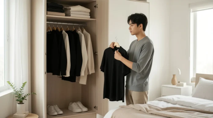 The Capsule Wardrobe Formula: Look Great with 37 Pieces Build a capsule wardrobe with 37 pieces - organized minimalist closet with versatile clothing essentials