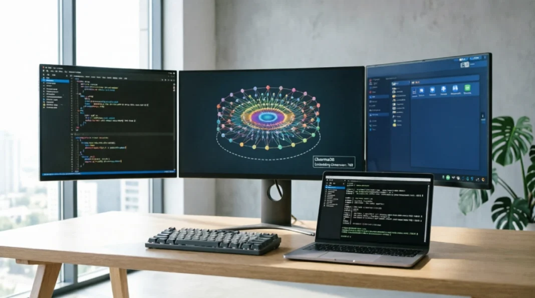 Build an AI knowledge bot for your team in under a week - Internal chatbot architecture diagram showing RAG system with vector database, LLM integration, and document retrieval workflow