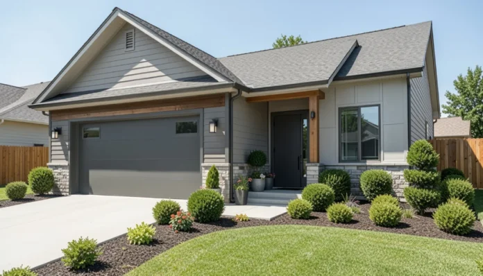 Best Home Improvement Projects for ROI in 2026 Best home improvement projects for ROI in 2026 showing garage door, kitchen remodel, and bathroom upgrades