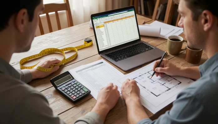 How to Estimate Home Renovation Costs by Room Home renovation costs by room comparison chart showing kitchen, bathroom, living room, and exterior remodel budgets with price ranges