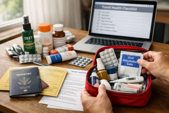 Travel Health Guide: Vaccines, Meds & Staying Well Abroad Travel vaccinations and health guide 2026 - essential vaccines, medications, and medical kit for staying healthy abroad