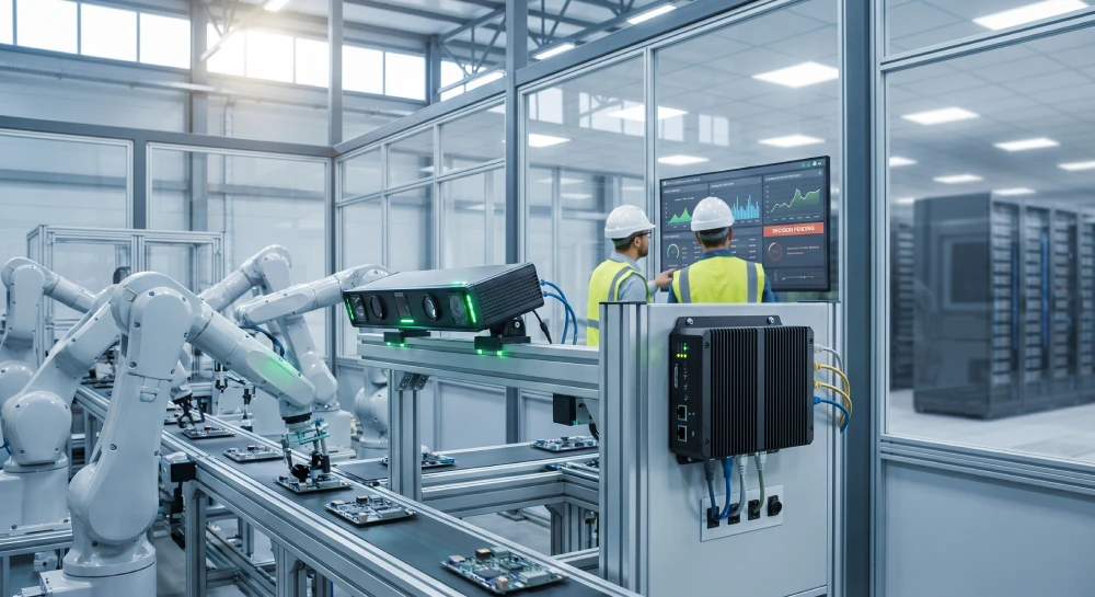 Edge computing vs cloud computing architecture comparison showing data processing locations and latency differences for business infrastructure decisions