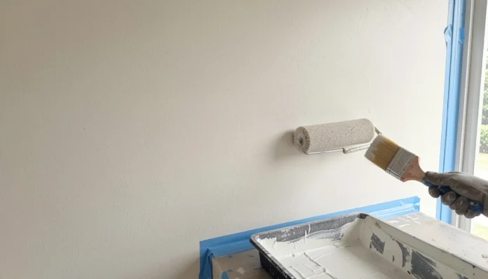 Interior Painting Guide: 5 Costly Mistakes 90% of DIYers Make (And How to Fix Them) Interior painting guide showing professional wall painting techniques to avoid common DIY mistakes and achieve smooth, lasting results